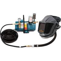 1-Worker MAXSHIELD&reg; Supplied Air Shield & Flip-Front Welding System St. Lawrence Industrial & Safety Supply