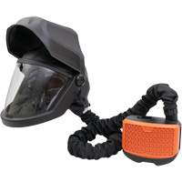 PEAKAIR DEFENDER Visor with Flip-Front & X90VX Blower Kit, Facepiece Respirator/Welding Helmet, Lithium-Ion Battery St. Lawrence Industrial & Safety Supply