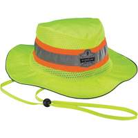 GloWear 8935 Ranger Sun Hat, Small/Medium, High Visibility Lime-Yellow, Polyester St. Lawrence Industrial & Safety Supply