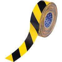 Ruban de marquage pour plancher ToughStripe Max, 2" x 100', Polyester, Noir et jaune St. Lawrence Industrial & Safety Supply