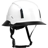 Wide Clip-On Full Brim for RZRBack Climbing Helmet, White St. Lawrence Industrial & Safety Supply