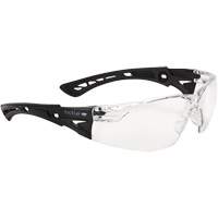 Rush+ Small BSSI Safety Glasses, Clear Lens, Anti-Fog/Anti-Scratch, ANSI Z87+ St. Lawrence Industrial & Safety Supply