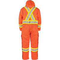 High-Visibility Lined Canvas Overalls, Small, High Visibility Orange St. Lawrence Industrial & Safety Supply