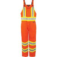 High-Visibility Unlined Overalls, X-Small, High Visibility Orange St. Lawrence Industrial & Safety Supply