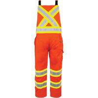 High-Visibility Unlined Overalls, X-Small, High Visibility Orange St. Lawrence Industrial & Safety Supply