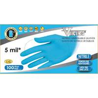 34600 Disposable Gloves, Small, Nitrile, 5-mil, Powder-Free, Blue St. Lawrence Industrial & Safety Supply