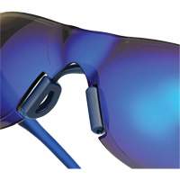 Adapt Lite Safety Glasses, Blue Mirror Lens, Anti-Fog/Anti-Scratch, ANSI Z87+/Meets/Exceeds CSA Z94.3 St. Lawrence Industrial & Safety Supply