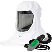T-Link Respirator with Bump Cap, Breathing Tube & C40, Loose Fitting Hood & Faceshield St. Lawrence Industrial & Safety Supply