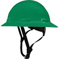 Casque de s&eacute;curit&eacute; &agrave; bordure compl&egrave;te LIDGUARD avec mentonni&egrave;re, R&eacute;pond aux normes CSA type 1, Suspension Rochet, Ventil&eacute; St. Lawrence Industrial & Safety Supply