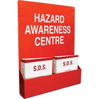 Ensemble de station d'information pour sensibilisation aux risques, Anglais, Compris reliures St. Lawrence Industrial & Safety Supply