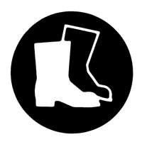 &eacute;tiquettes avec pictogramme Right to Know - Combinaison pleine protection, Vinyle, Feuille, 5/8" lo x 3/4" la St. Lawrence Industrial & Safety Supply