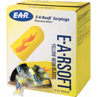 E-A-Rsoft Yellow Neon Blasts Earplugs, Bulk - Polybag St. Lawrence Industrial & Safety Supply