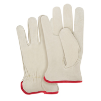 Gants pour conducteurs &agrave; ajustement serr&eacute;, Petit, Paume en Cuir fleur de vache St. Lawrence Industrial & Safety Supply