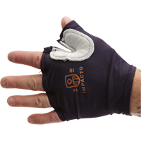 Gant sans doigts Tool Grip avec pi&egrave;ce de sangle, droit, Taille T-petit, Paume Su&egrave;de St. Lawrence Industrial & Safety Supply