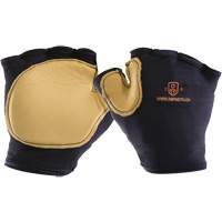 Gant antichoc sans doigts &agrave; prise d'outil, main droite, Taille T-petit, Paume Cuir fleur St. Lawrence Industrial & Safety Supply