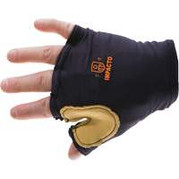 Gant antichoc sans doigts &agrave; prise d'outil, main droite, Taille T-petit, Paume Cuir fleur St. Lawrence Industrial & Safety Supply