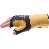 Gants de protection sup&eacute;rieure contre les impacts & les microtraumarismes r&eacute;p&eacute;t&eacute;s, main droite, Taille T-petit, Paume Cuir fleur St. Lawrence Industrial & Safety Supply