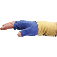 Doublure de gant sans doigts avec retenue au poignet, Taille T-petit, Paume Poly-coton St. Lawrence Industrial & Safety Supply