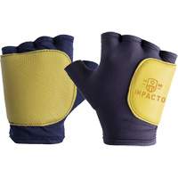 Enveloppe protectrice pour gant droit contre les impacts lat&eacute;raux et de la paume, T-petit, Paume en Cuir fleur, Poignet &agrave; enfiler St. Lawrence Industrial & Safety Supply