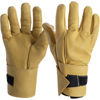 Gants antivibrations Air Glove, Taille T-petit, Paume Cuir fleur St. Lawrence Industrial & Safety Supply