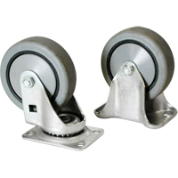 Extra Large Tote with 4" Wheels, 223 US gal. Capacity St. Lawrence Industrial & Safety Supply
