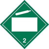 Plaque-&eacute;tiquette TMD gaz non toxique, Plastique St. Lawrence Industrial & Safety Supply