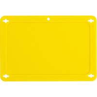 &eacute;tiquette vierge pour vanne, Plastique, 4-3/4" la x 3-1/4" h St. Lawrence Industrial & Safety Supply