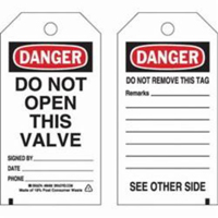 &eacute;tiquettes de s&eacute;curit&eacute; auto-plastifiantes, Polyester, 3" la x 5-3/4" h, Anglais St. Lawrence Industrial & Safety Supply