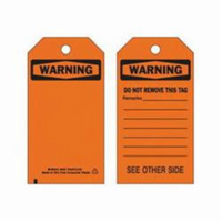 &eacute;tiquettes de s&eacute;curit&eacute; auto-plastifiantes, Polyester, 3" la x 5-3/4" h, Anglais St. Lawrence Industrial & Safety Supply