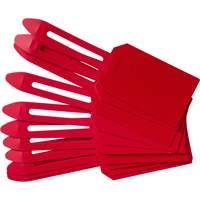 &eacute;tiquettes de cadenassage vierges en plastique, Plastique, 3-1/4" la x 5-4/5" h, Vierge St. Lawrence Industrial & Safety Supply