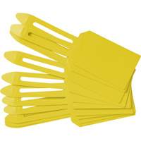 &eacute;tiquettes de cadenassage vierges en plastique, Plastique, 3-1/4" la x 5-4/5" h, Vierge St. Lawrence Industrial & Safety Supply
