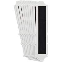 Quick-Align&reg;Individual Gothic Number and Letter Labels, I, 4" H, Black St. Lawrence Industrial & Safety Supply