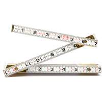 R&egrave;gle &agrave; pes&eacute;e Red End pour ing&eacute;nieur, 6' lo, Bois, Graduations de 1/16" St. Lawrence Industrial & Safety Supply