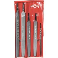 Jeux de 5 limes &agrave; usage g&eacute;n&eacute;ral, 5 pi&egrave;ces St. Lawrence Industrial & Safety Supply