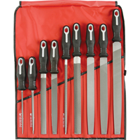 Jeux de 9 limes ergonomiques, 9 pi&egrave;ces St. Lawrence Industrial & Safety Supply