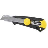 Dynagrip Snap-Off Knife, 18 mm, Steel, Plastic Handle St. Lawrence Industrial & Safety Supply