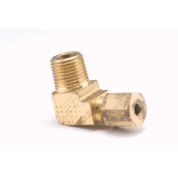 Compression Elbows 90° - Tube to Male Pipe, 1/8" x 1/8" St. Lawrence Industrial & Safety Supply