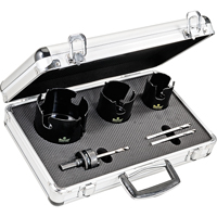 General Purpose Hole Saw Kits, 6 Pieces St. Lawrence Industrial & Safety Supply