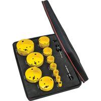 Electrician's Hole Saw Kit, 14 Pieces St. Lawrence Industrial & Safety Supply