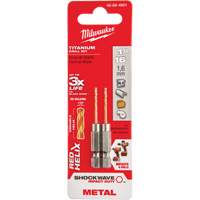 Foret Shockwave, 1/16", Titane, Cannelure 5/8", Pointe de 135° St. Lawrence Industrial & Safety Supply
