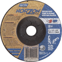NorZon Plus SGZ Grinding Wheel, 4" x 1/8", 5/8" Arbor, Ceramic Alumina, Type 27 St. Lawrence Industrial & Safety Supply