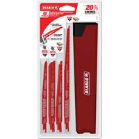 Ensemble de lames de scie alternative pour la coupe/d&eacute;molition du bois avec clous St. Lawrence Industrial & Safety Supply