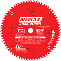 Steel Demon Cutting Saw Blade, 7-1/4", 70 Teeth, Metal Use St. Lawrence Industrial & Safety Supply