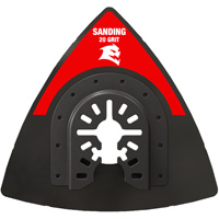 Plaque de ponçage oscillante &agrave; grain 20 de taille universelle 3-1/2" St. Lawrence Industrial & Safety Supply