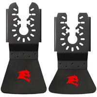 Jeu de grattoirs oscillants en acier &agrave; teneur &eacute;lev&eacute;e en carbone de taille universelle pour le retrait d'adh&eacute;sif St. Lawrence Industrial & Safety Supply