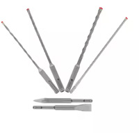 Jeu de forets et burins pour marteau &agrave; t&ecirc;te enti&egrave;rement au carbure &agrave; 4 couteaux SDS-Plus Rebar Demon, 6 morceaux, Carbure St. Lawrence Industrial & Safety Supply