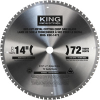 Chop Saw Blade, 14", 72 Teeth, Metal Use St. Lawrence Industrial & Safety Supply