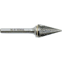 Fraise conique M4-D JET-KUT, 3/8" dia., 1/4" Tige, 5/8" Prof. de la coupe St. Lawrence Industrial & Safety Supply