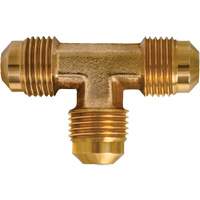 Flare Tee Forged-tube On 3 Ends, 3/8" x 3/8" x 1/4" St. Lawrence Industrial & Safety Supply
