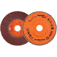 Disque &agrave; lamelles Enduro-Flex, 5" x 7/8", Type 27, Grain 40, Alumine de zirconium St. Lawrence Industrial & Safety Supply
